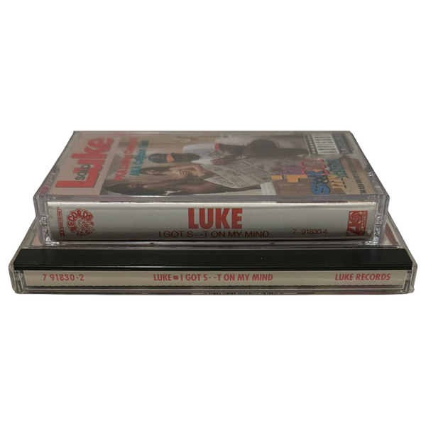 •LUKE - I GOT SHIT ON MY MIND• ~1992 OG PRESSINGS~ (CD & CASSETTE TAPE)
