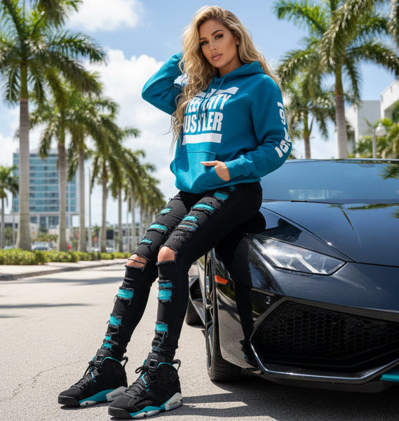 *STEEL CITY DIVA HUSTLERS* PULLOVER HOODIE FOR WOMEN