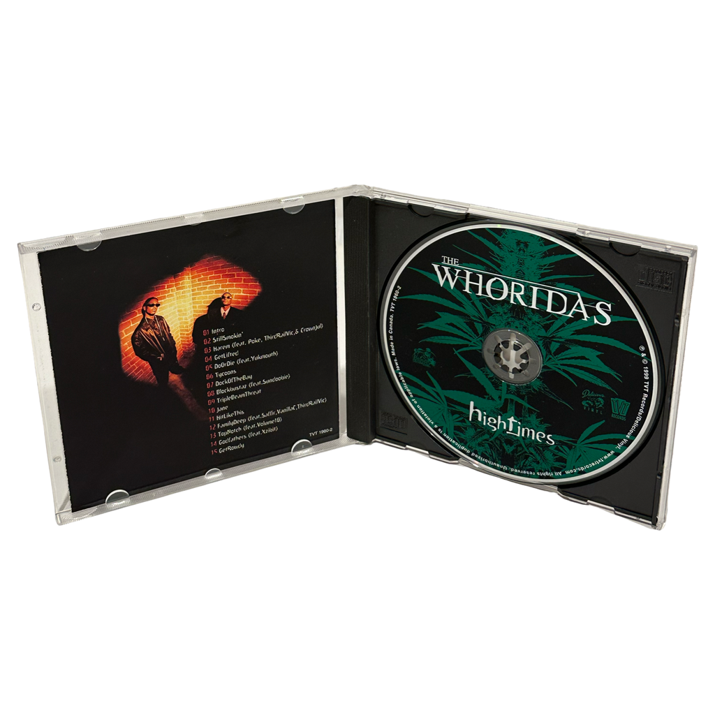 •THE WHORIDAZ ~ HIGH TIMES• ~1999 OG PRESSINGS~ (CD & SEALED CASSETTE TAPE)