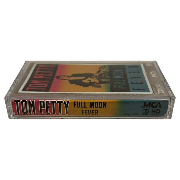 •TOM PETTY - FULL MOON FEVER• ~1989 OG CANADIAN PRESSING~ (CASSETTE TAPE) (BLACK SHELL)