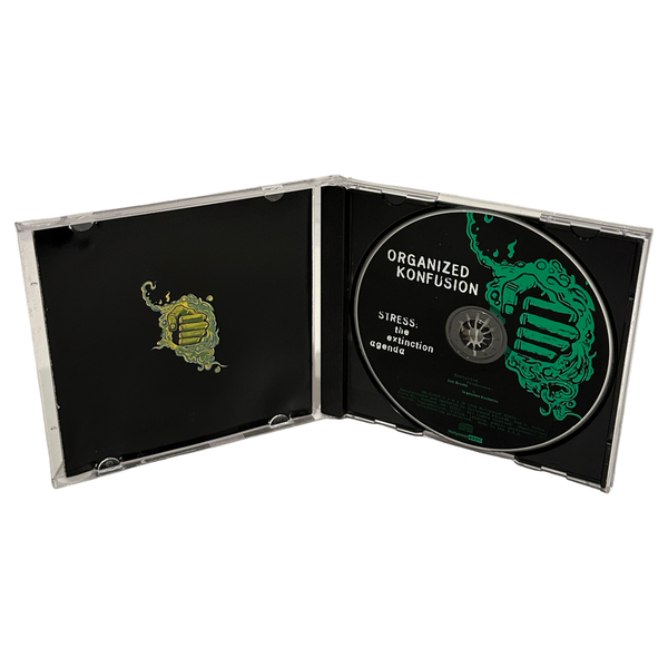 •ORGANIZED KONFUSION - STRESS: THE EXTINCTION AGENDA• ~1994 OG PRESSINGS~ (CD & CASSETTE TAPE)