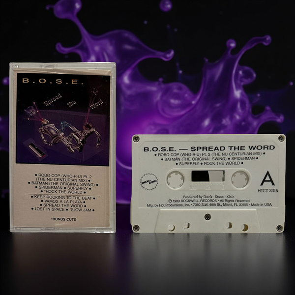•BOSE - SPREAD THE WORD• ~1989 OG PRESSING~ (CASSETTE TAPE)