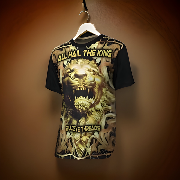 ^BULLZEYE THREADS^ ~ALL HAIL THE KING~ SHORT SLEEVE T-SHIRT