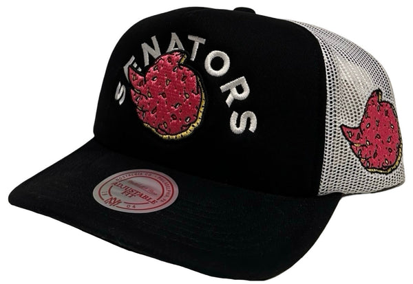 *Ottawa Senators* ~trucker style snapback hats by Mitchell & Ness~