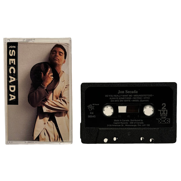 •JON SECADA - JON SECADA• ~1992 OG CANADIAN PRESSING~ (CASSETTE TAPE)