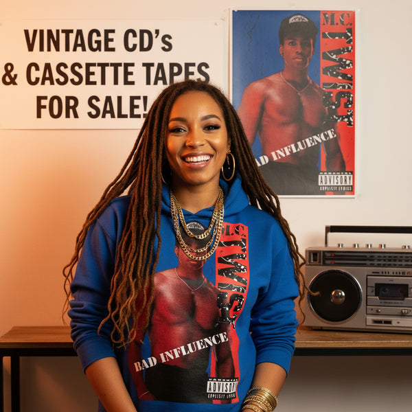 •M.C. TWIST ~ BAD INFLUENCE• (1990 OG PRESSING) (CASSETTE TAPE)