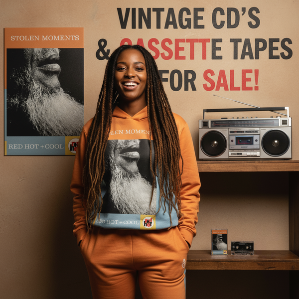•VARIOUS - STOLEN MOMENTS - RED HOT & COOL• ~1994 OG PRESSING~ (CASSETTE TAPE)