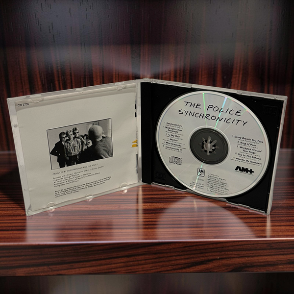 •THE POLICE ~ SYNCHRONICITY• ~1983 OG CANADIAN REPRESSINGS~ (CD & CASSETTE TAPE)