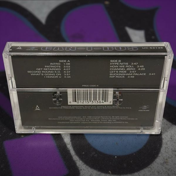 •CANIBUS - CAN-I-BUS• ~1998 OG CANADIAN PRESSING~ (CASSETTE TAPE)
