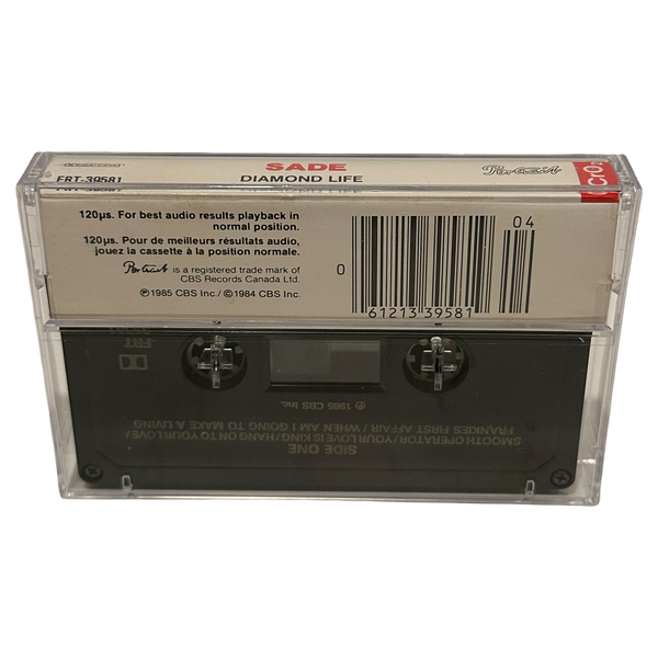 •SADE - DIAMOND LIFE• ~1985 OG CANADIAN PRESSINGS~ (CD & CASSETTE TAPE)