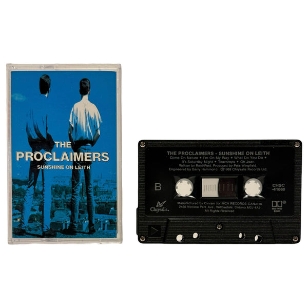•THE PROCLAIMERS - SUNSHINE ON LEITH• ~1988 OG CANADIAN PRESSING~ (CASSETTE TAPE)