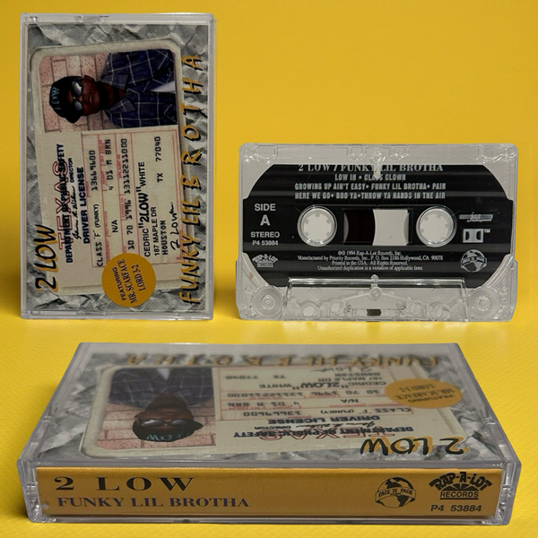 •2 LOW - FUNKY LIL BROTHA• ~1994 OG PRESSING~ (CASSETTE TAPE)