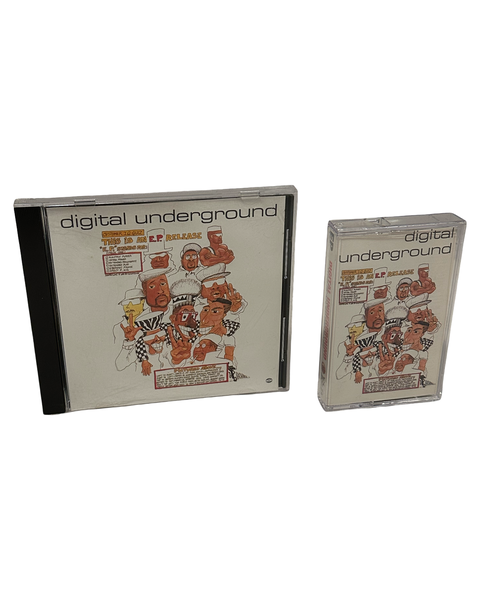 •DIGITAL UNDERGROUND - THIS IS AN EP RELEASE• ~1991 OG PRESSINGS~ (CD & CASSETTE TAPE)