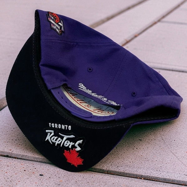 *Toronto Raptors* Snapback hat by Mitchell & Ness (Sun faded on back panel sections)