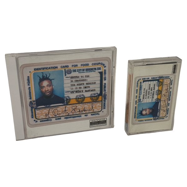 •OL’ DIRTY BASTARD - RETURN TO THE 36 CHAMBERS THE DIRTY VERSION• ~1995 OG PRESSINGS~ (CD & CASSETTE TAPE)