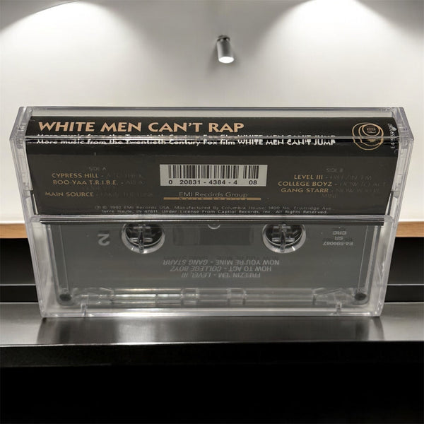 •WHITE MEN CAN’T RAP ~ MUSIC FROM WHITE MEN CAN’T JUMP• ~1992 OG PRESSING~ (CASSETTE TAPE)