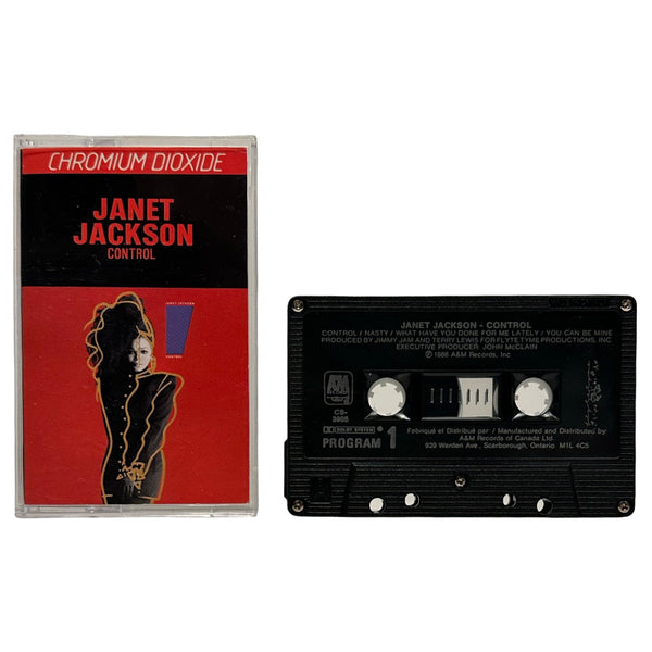 •JANET JACKSON - CONTROL• ~1986 OG CANADIAN PRESSING~ (CASSETTE TAPE)