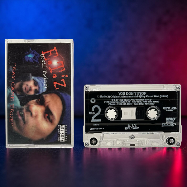 •E.T.’S - “RAY CAME TRUE”• ~1996 OG PRESSING MAXI SINGLE~ (CASSETTE TAPE)