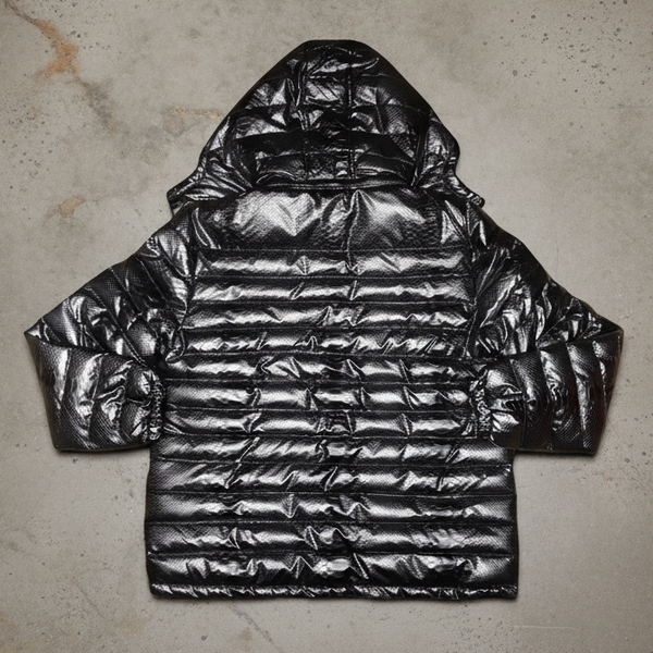 *IMPERIOUS* ~SNAKESKIN STYLE~ PUFFER COATS (90'S RETRO)
