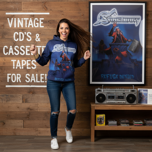 •SANCTUARY ~ REFUGE DENIED• ~1988 OG PRESSING~ (CASSETTE TAPE)