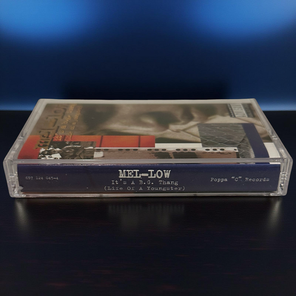 •MEL-LOW - IT’S A B.G. THANG (LIFE OF A YOUNGSTER) ~1995 OG PRESSING~ (CASSETTE TAPE)
