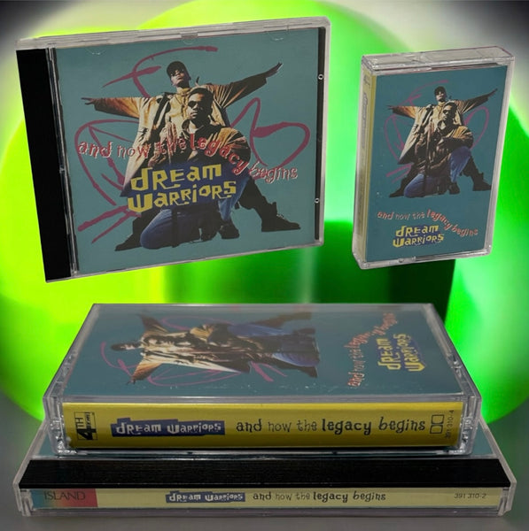 •DREAM WARRIORS - AND NOW THE LEGACY BEGINS• ~1991 OG CANADIAN PRESSINGS~ (CD & CASSETTE TAPE)