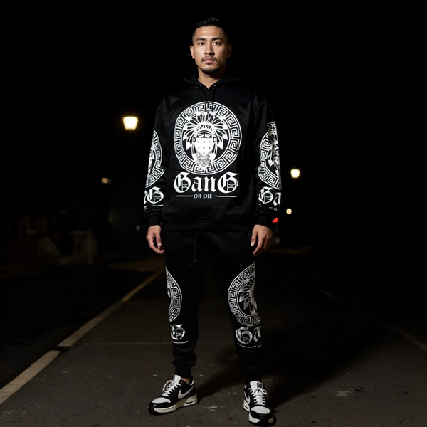 *CHIEF V3R$@C3* ~GANG OR DIE~ JOGGER TRACKSUITS (FLEECY SOFT LINED)