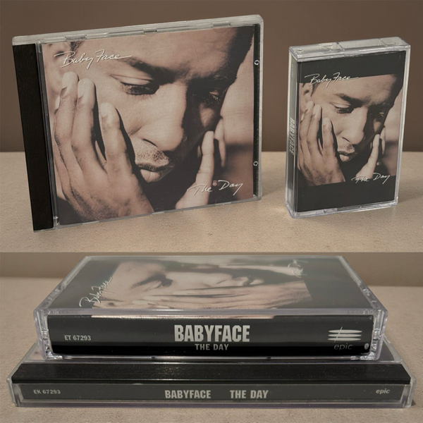 •BABYFACE - THE DAY• ~1996 OG CANADIAN PRESSINGS~ (CD & CASSETTE TAPE)