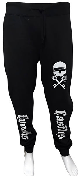 ^CROOKS & CASTLES^ (BLACK) ~GOTHIC~ JOGGER SWEATPANTS