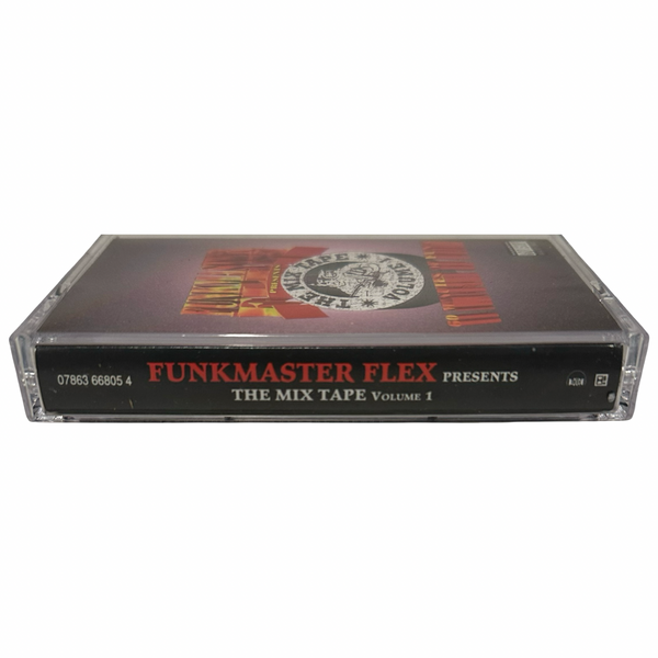•FUNKMASTER FLEX PRESENTS - THE MIX TAPE VOLUME 1• ~1995 OG CANADIAN PRESSING~ (CASSETTE TAPE) (BLACK SHELL)