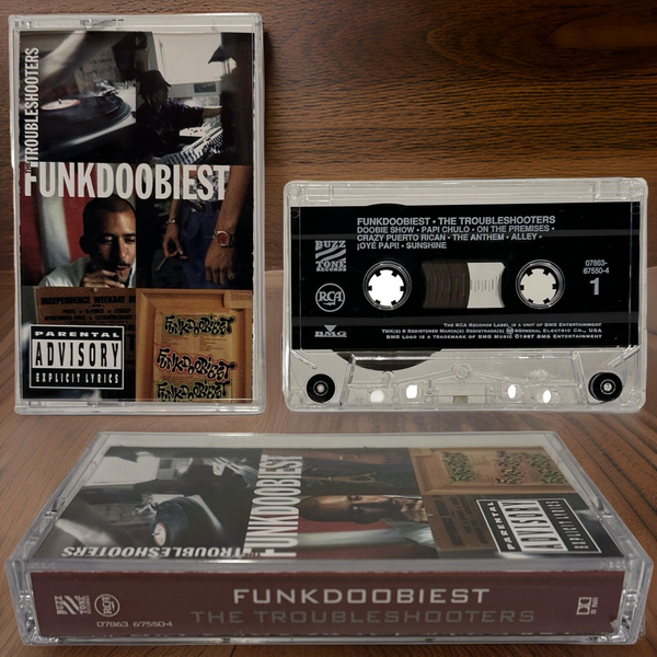 •FUNKDOOBIEST ~ THE TROUBLESHOOTERS• ~1997 OG PRESSING~ (CASSETTE TAPE)