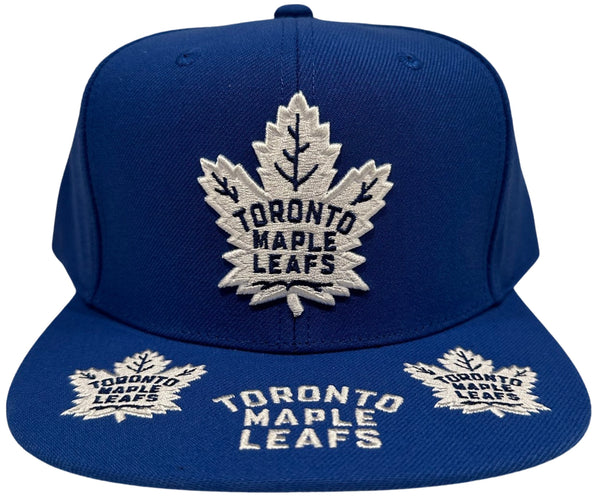 *Toronto Maple Leafs* snapback hats by Mitchell & Ness