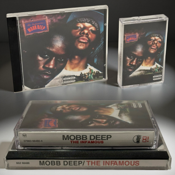 •MOBB DEEP - THE INFAMOUS• ~1995 OG CANADIAN PRESSINGS~ (CD & CASSETTE TAPE)