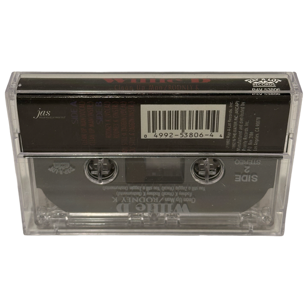 •WILLIE DEE - CLEAN UP MAN / RODNEY K• ~1992 OG MAXI-SINGLE~ (CASSETTE TAPE)