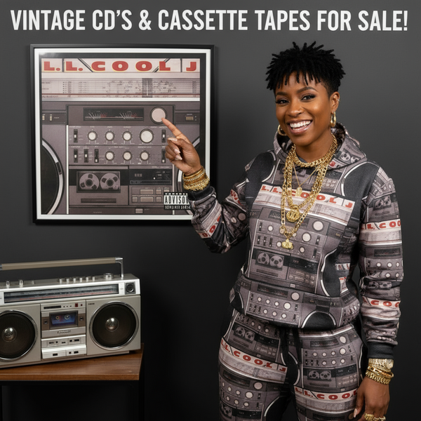 •L.L. COOL J - RADIO• ~1985 OG PRESSINGS~ (CD & CASSETTE TAPE)