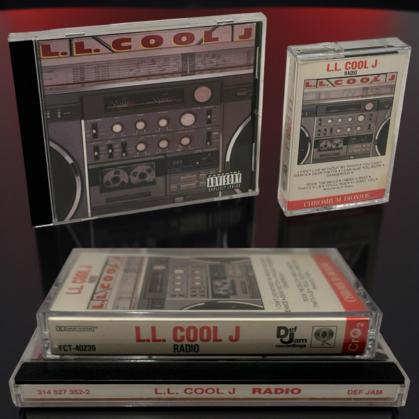 •L.L. COOL J - RADIO• ~1985 OG PRESSINGS~ (CD & CASSETTE TAPE)