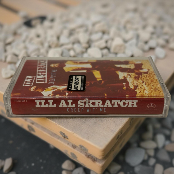 •ILL AL SKRATCH - CREEP WIT’ ME• ~1994 OG PRESSING~ (OG CASE WITH HYPE STICKER & CASSETTE TAPE)