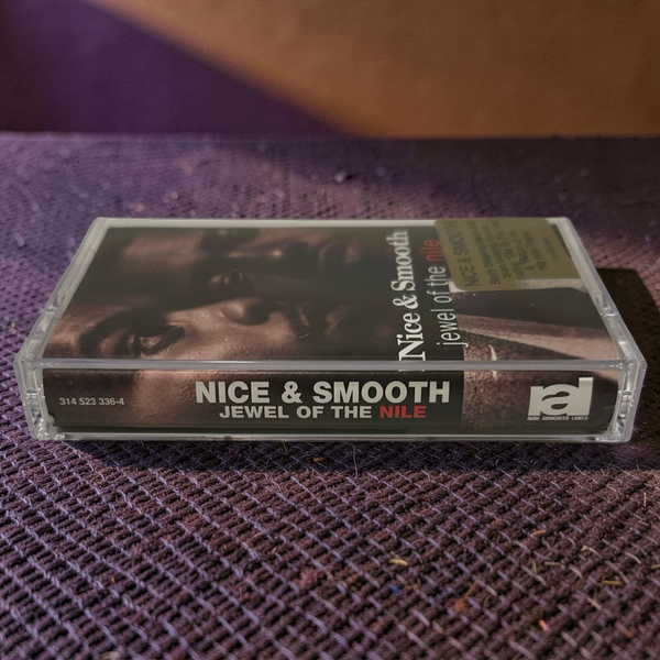 •NICE & SMOOTH ~ JEWEL OF THE NILE• ~1994 OG PRESSING~ (CASSETTE TAPE) (HYPE STICKER ON FRONT ARTWORK) (3)