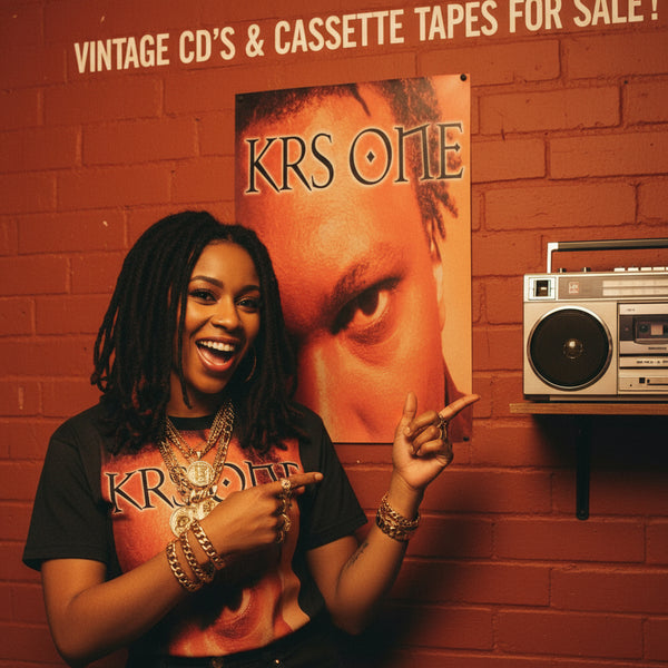 •KRS-ONE - KRS-ONE• ~1995 OG PRESSING~ (CASSETTE TAPE)