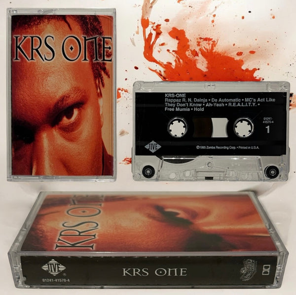 •KRS-ONE - KRS-ONE• ~1995 OG PRESSING~ (CASSETTE TAPE)