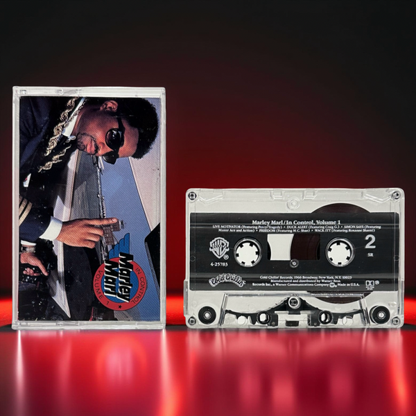 •MARLEY MARL - IN CONTROL, VOLUME 1• ~1988 OG PRESSING~ (CASSETTE TAPE)