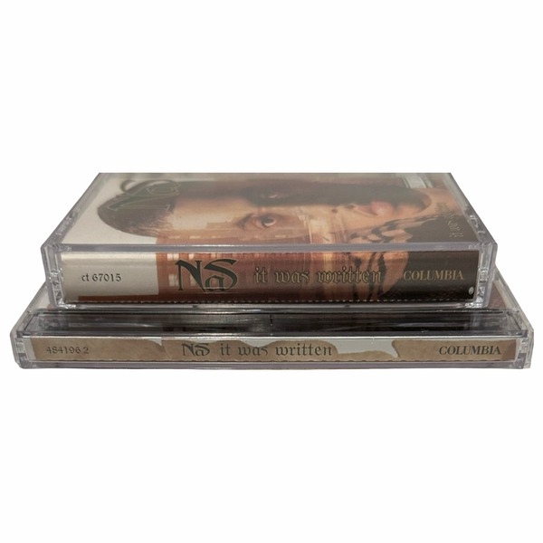 •NAS - IT WAS WITTEN• ~1996 OG CANADIAN PRESSINGS~ (CD & CASSETTE TAPE)