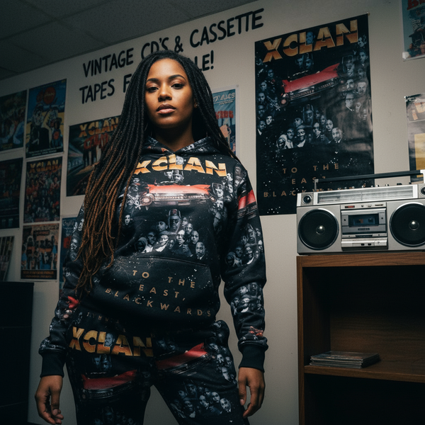 •X-CLAN - TO THE EAST, BLACKWARDS• ~1990 OG PRESSING~ (CASSETTE TAPE)