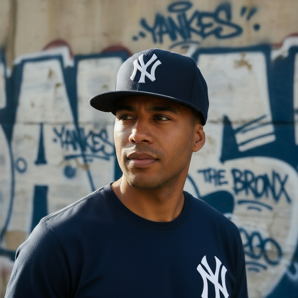 *New York Yankees* (Dark Navy) snapback hats by Mitchell & Ness