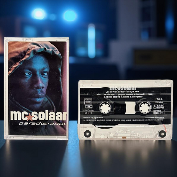 •MC SOLAAR ~ PARADISIAQUE• ~1997 OG PRESSING~ (CASSETTE TAPE)