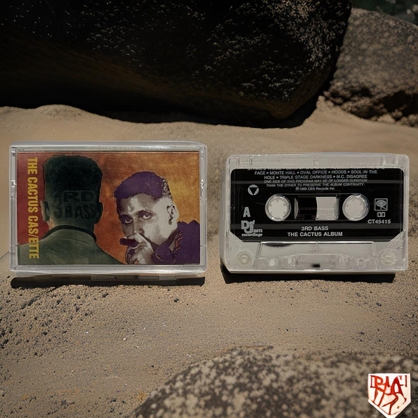 •3RD BASS ~ THE CACTUS ALBUM• ~1989 OG PRESSING~ (CASSETTE TAPE)