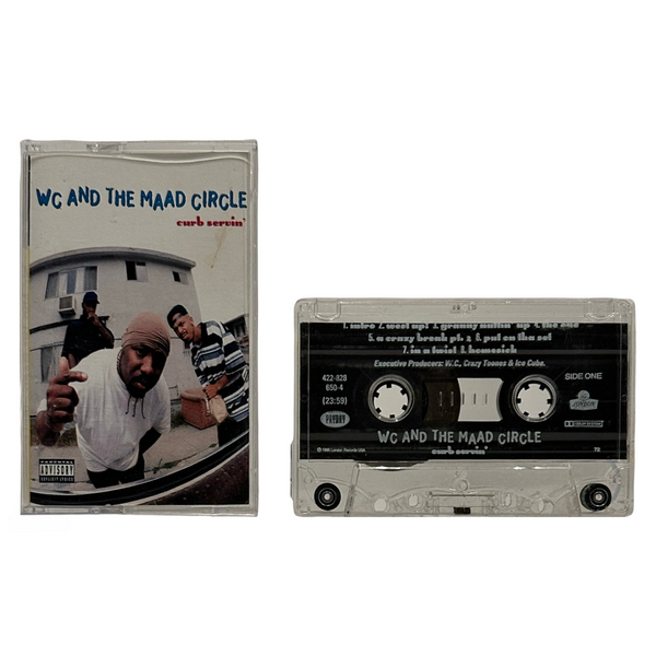 •WC AND THE MAAD CIRCLE - CURB SERVIN’• ~1995 OG PRESSINGS~ (CD & CASSETTE TAPE)
