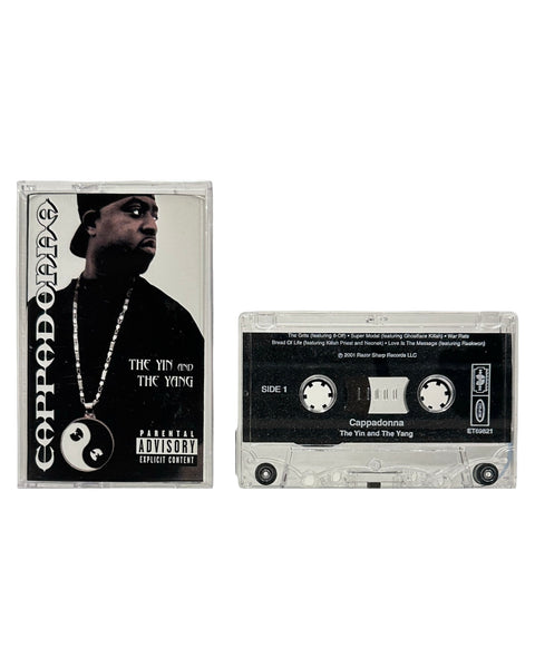 •CAPPADONNA - THE YIN AND THE YANG• ~2001 OG PRESSINGS~ (PROMO CD & CASSETTE TAPE)