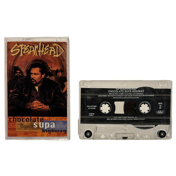 ••SPEARHEAD - CHOCOLATE SUPA HIGHWAY• ~1997 OG PRESSINGS~ (CD & CASSETTE TAPE)