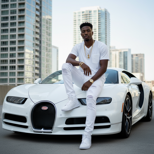 *JORDAN CRAIG* ~V-NECK~ •SHORT SLEEVE POCKET T-SHIRT•